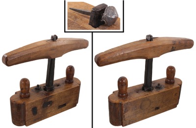 Unmarked: Magnificent Early Tap & Die Stock