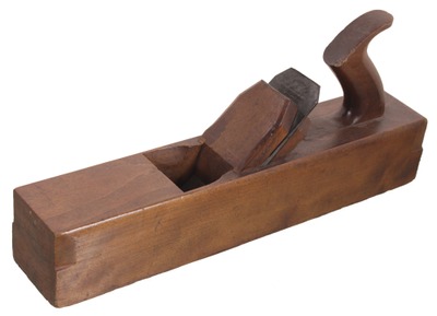 Samuel Auxer, Lancaster, Pennsylvania: Carpenter Patent Dbl. Wedge Jtr Plane