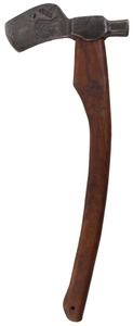 Unmarked: 19th Century French Felling Axe