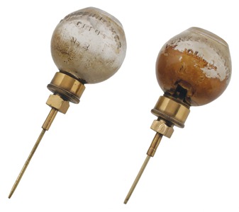 Lunkenheimer Valve Company, Cincinnati, Ohio, No. 3: Two Early Type Machine Oilers