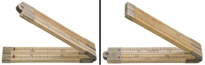 STANLEY (Unmarked), No. 92: One Foot, Four Fold Folding Rule