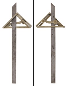Unmrked: German Silver Combin |pr, Try Squarevel