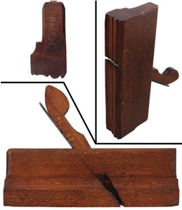 I. Gleim: Rare Penna. Mkr. Q. Rnd. & Cove Molding Plane