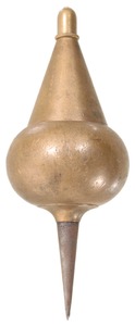 Unmarked: Massive Millwright's Plumb Bob