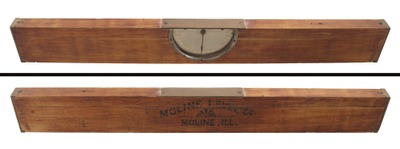Moline Level Company, Miline, Illinois: Pendulum Type Inclinometer Level