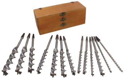 Stanley Tools, No. 32 1/2: Set Of Russell Jennings" Auger Bits