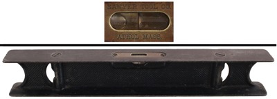 Sawyer Tool Company, Athol, Massachusetts: Rare 12" Length Spirit Level