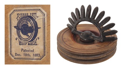 James J. Read, Boston, Massachusetts: Read's Patent Buggy Whip Holder