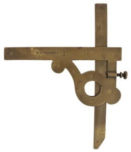J.H. Turner: Craftsman Made Brass Combination Square