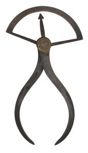 J.E. Bleckmann, Solingen, Germany: Pair Of Early Type "Registering" Calipers