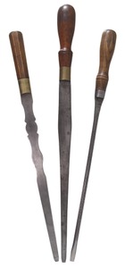 Unmarked: Three Early Type "Turnscrew" Screwdrivers