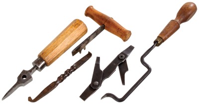 Assorted Makers: Lot Of Five Unus. Screwdrivers