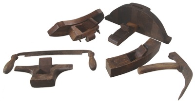 Assorted Makers: Wkg. Set Of Clean Coopers' Tools