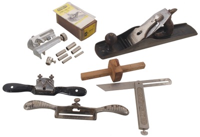 Assorted Makers: Lot Of Clean & Usabl Woodworking Tools