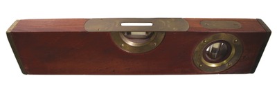 Baker, Mc Millen Company, Akron, Ohio, No. 06: Fourteen-Inch Mahogany Level