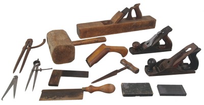 Assorted Makers: Lot Of Sound & Usabl Woodworking Tools
