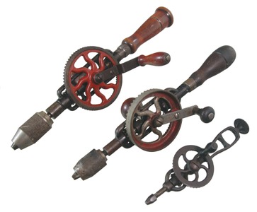 Millers Falls Company, Millers Falls, Massachusetts: Three Clean And Complete Hand Drills