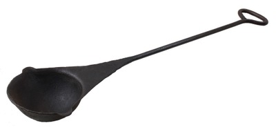 Unmarked: Massive Iron Dipping Ladle