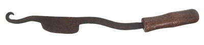 Unmarked: Early Hand Forged Block Knife