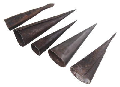Unmarked: Coll. Of Five Tobacco Spears
