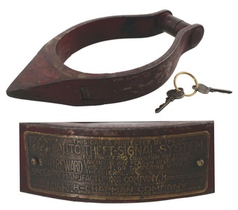 Miller-Chapman Company, Los Angeles, California: Early Patent Auto Wheel Lock