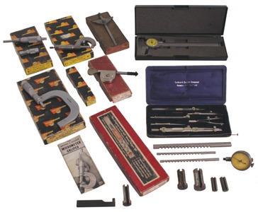 Assorted Makers: Lot Of Assorted Machinists' Tools