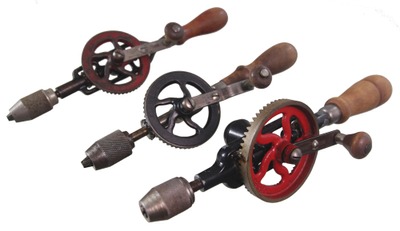 Millers Falls Company, Millers Falls, Massachusetts: Three Clean & Usable Hand Drills