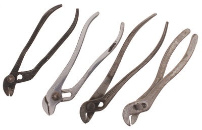 Assorted Makers: Four Pairs Of 4 1/2" Slip Joint Pliers