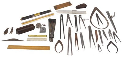 Assorted Makers: Lot Of Assorted Layout Tools