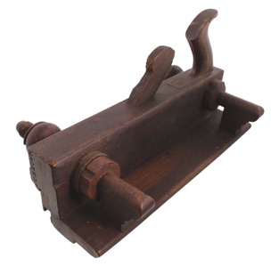 E.W. Carpenter, Lancaster, Pennsylvania: Hdld. Screw Arm Groove Molding Plane
