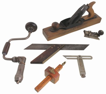 Assorted Makers: Lot Of Clean & Usabl Woodworking Tools