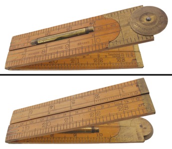 John Rabone & Sons,  Birmingham, England, No. 1190: Unused Two-Foot Folding Rule