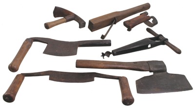 Assorted Makers: Lot Of Clean & Usabl Coopers' Tools