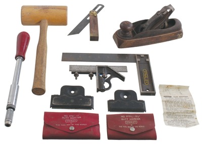 Assorted Makers: Lot Of Clean & Usabl Woodworking Tools