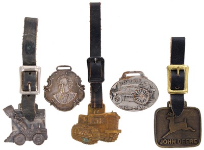 Assorted Makers: Five Heavy Equipment Watch Fobs