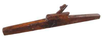 Unmarked: Carved European Rabbet Plane
