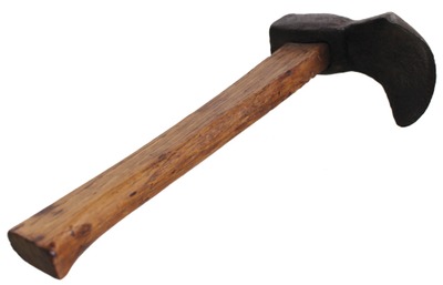 Unmarked: Early 2 1/4" Curved Hand Adze