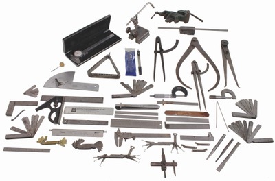 Assorted Makers: Lot Of Assorted Machinists' Tools
