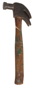 Unmarked: Unus. One Piece Dbl. Claw Hammer