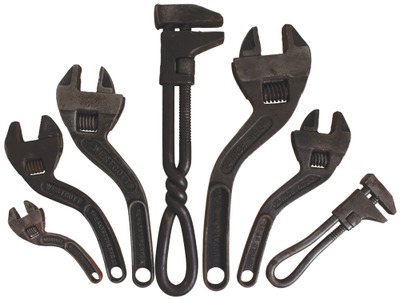 Assorted Makers: Two Stepped Sets Of Wrenches