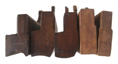 Assorted Makers: Five Extra Clean Molding Planes