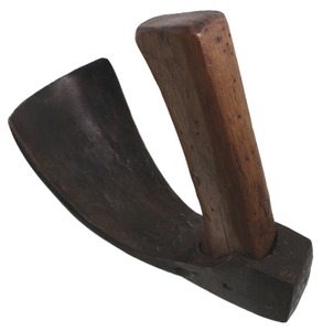 Unmarked: Early Curved Hollowing Hand Adze