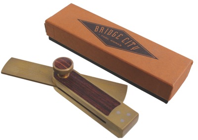 Bridge City Tool Company, Portland, Oregon, No. TB-1: Rosewood Infill Bevel