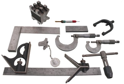 Assorted Makers: Lot Of Assorted Machinists' Tools