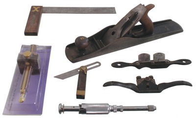 Assorted Makers: Lot Of Clean & Usabl Woodworking Tools