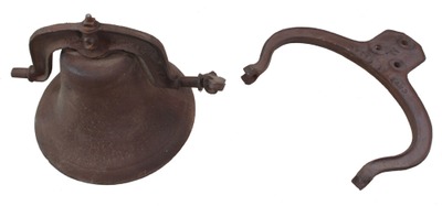 Unmarked: Early Cast Iron 14" Diameter Bell