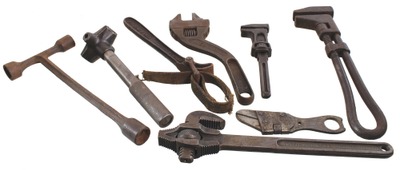 Assorted Makers: Lot Of Asst. Early Type Wrenches