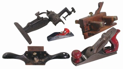 Unmarked: Lot Of Clean & Usabl Woodworking Tools