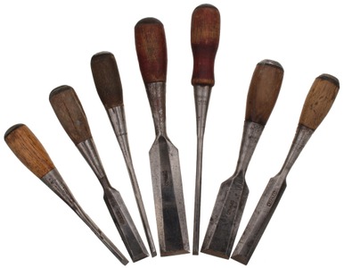 Stanley Rule & Level: Wkg. Set Of "Everlasting" Chisel
