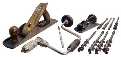 Stanley Tools: Lot Of Later Type Woodworking Tools